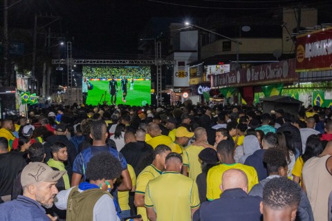 Arenas da Copa voltam a reunir torcedores em Cabo Frio para Brasil x Escócia, nesta quarta-feira (24)