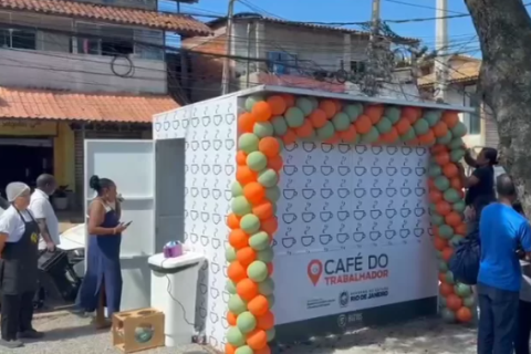 Café do Trabalhador é inaugurado na manhã desta terça-feira (24) na Rasa, em Búzios