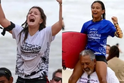 Atletas de Rio das Ostras e Saquarema conquistam títulos brasileiros de bodyboarding