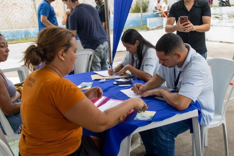 CRAS em Movimento leva serviços, cidadania e integração à Reserva do Peró