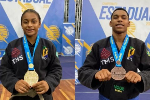 Irmãos de Cabo Frio sobem ao pódio em Campeonato Estadual de Jiu-Jitsu