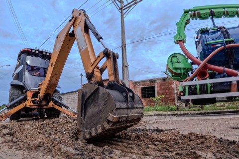 Bairro Monte Alegre recebe mutirão de manutenção da rede de drenagem
