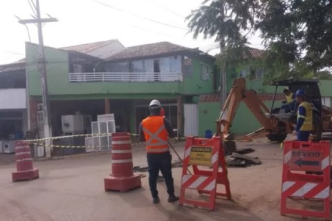 Estrada Álvaro Elídio Gonçalves é interditada para obras de drenagem em Búzios