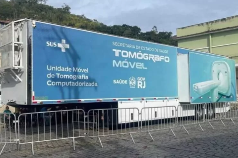 Tomógrafo Móvel fica mais uma semana em São Pedro da Aldeia