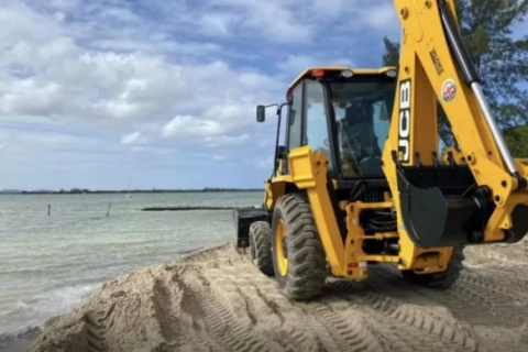 MPF recomenda paralisação imediata de dragagem na Praia do Siqueira, em Cabo Frio