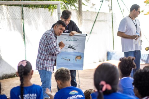 Programa Saúde na Escola inicia ano letivo de 2026 na Escola Municipal Domingos Gouvêa