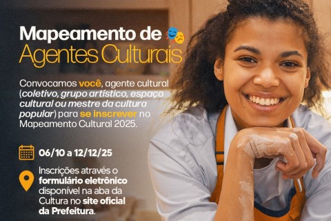 Saquarema realiza Mapeamento Cultural 2025 para fortalecer políticas públicas e fomentar a cultura local