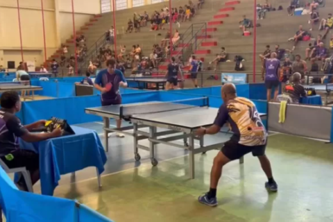 Copa de Tênis de Mesa para Iniciantes reúne cerca de 250 atletas em Cabo Frio