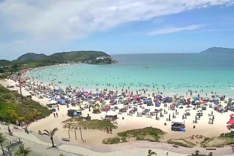 Quarta-feira (28) na Região dos Lagos terá calor, ventos e céu nublado