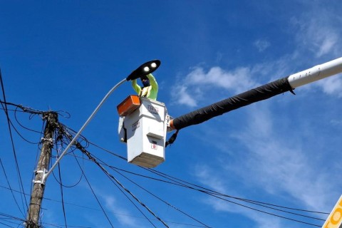 Prefeitura de Araruama avança na modernização da iluminação pública em Iguabinha
