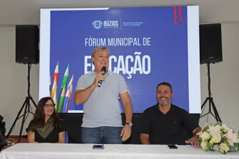 Prefeitura de Búzios realiza Fórum Municipal de Educação