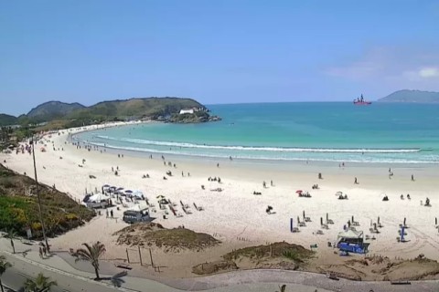 Região dos Lagos tem quinta-feira (11) de sol e mar agitado