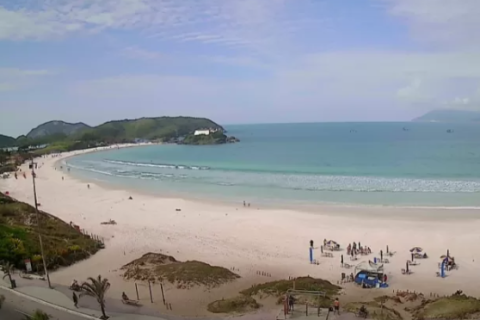 Quarta-feira (6) será de tempo instável e mar agitado na Região dos Lagos