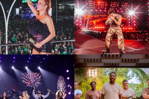 Claudia Leitte, Luan Santana, Mumuzinho e Calcinha Preta agitam Record Sunset Rio em Araruama