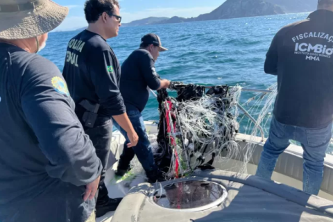 Operação Jubarte combate riscos à vida marinha e impede queda de balão em área protegida na Região dos Lagos