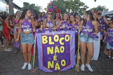 Bloco “Não é Não” leva mensagem de respeito e conscientização nesta quinta (12) em Búzios
