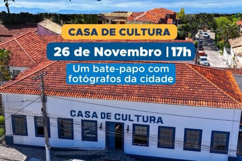 Araruama realiza encontro Café com Cultura no dia 26 de novembro; evento destaca fotografia e memória visual