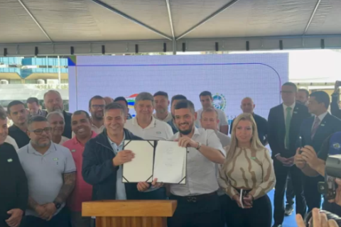 Dr Serginho (PL) e Rodrigo Bacellar (União) lançam obras de revitalização do centro de Cabo Frio