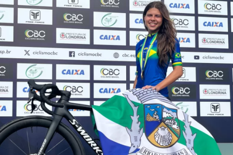 Jovem ciclista de Rio das Ostras conquista título brasileiro e disputa Pan-Americano no Paraguai