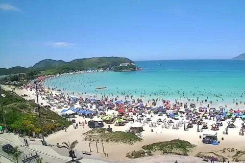 Tempo instável marca a quinta-feira (29) na Região dos Lagos, com alerta de tempestade