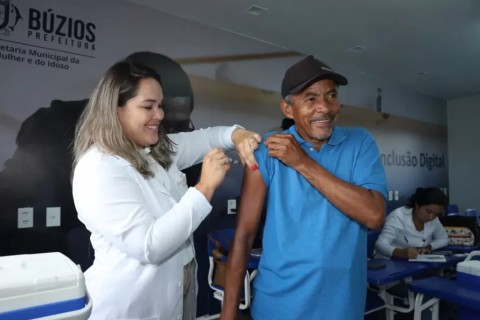 Vacina contra Influenza é liberada para toda a população em Búzios